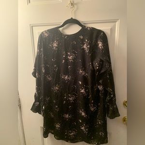 Mossimo S Black and white short dress